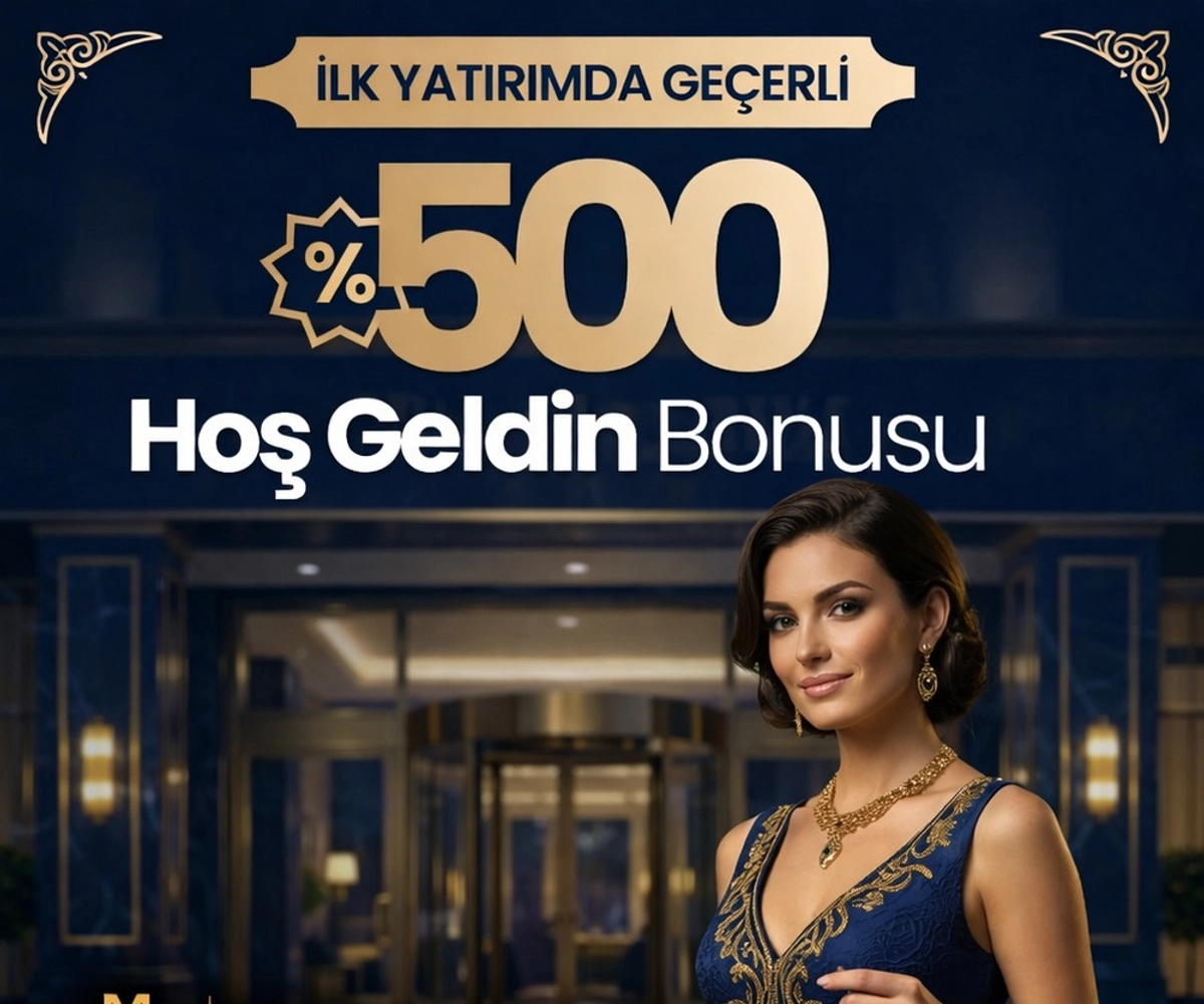 %500 CASİNO  HOSGELDIN BONUSU